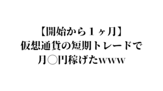 月◯万円稼げた